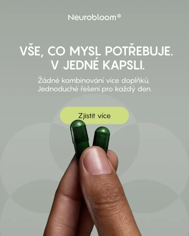 Neurobloom — Vše, co mysl potřebuje. V jedné kapsli.