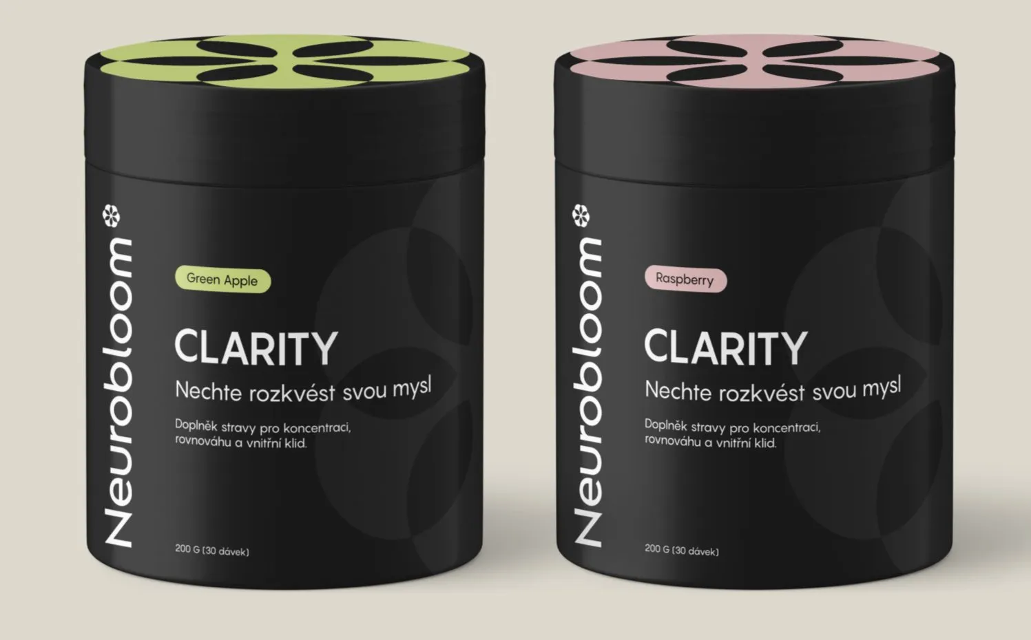 Neurobloom Clarity Green Apple a Raspberry